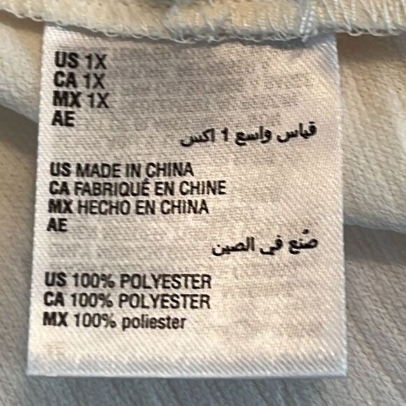 NWT And Now This | Trendy Plus Size Cropped O-Ring Top |  Size 2X - Picture 6 of 10